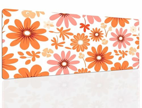 Tapis de Souris Spring, Tapis Souris XXL, 1600x800x4mm Tapis de Bureau Gaming AntidéRapant, Tapis Bureau étanche, sous-Main pour Clavier et Souris, Mouse Pad Mat, pour Gamer, Ordinateur, Pc 1133