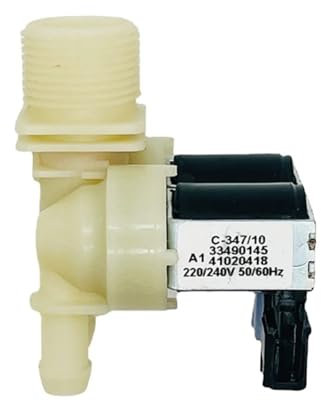 Elettrovalvola Di Ingresso Dell'acqua Elettrica For Lavatrice Automatica Wave Parts, Compatibile Con CANDY, Lavatrice 41018989 41020418 220V
