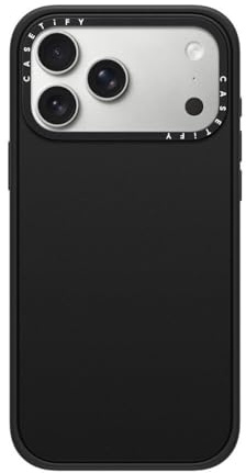 CASETiFY Impact iPhone 17 Pro Max Hülle [MagSafe-kompatibel/Schutz vor Stürzen aus 2,5 m Höhe/Dünn] - Matte Black