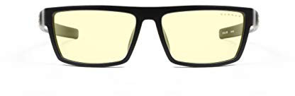 Gunnar Gaming and Computer Eyewear - Vayper, Frame Colour: Onyx, Lens Tint: Amber (Blocks 65% Blue Light & 100% UV Light) - Blue Light Blocking Glasses - Patented lens - Reduce eye strain & dryness