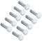 Boulons à vis à tête hexagonale Acier au carbone 5/16 pouces-18 1-1/4 pouces Fixation Grade 5 UNC 10pcs