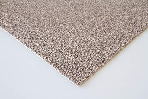 Steffensmeier Schlingen Teppichboden Mailand Meterware | Auslegware für Kinderzimmer Wohnzimmer Schlafzimmer | Braun, Größe: 100x600 cm