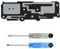 MMOBIEL Loud Speaker Compatible with Samsung Galaxy S21 Ultra 2021 - Ringer Buzzer Flex Cable Loudspeaker Replacement - Incl. Screwdrivers