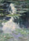 Claude Monet 'Pond with Water Lilies', France, 1907, Impressionism, Reproduction 250gsm A4 & A3 Vintage Classic Art Poster Print