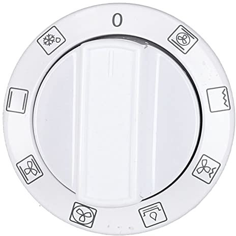 easyPART Kompatibel/Ersatz für Beko 250315005 Drehknopf für Backofenfunktionen an Herd Gasherd