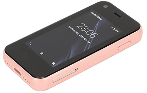 2022 XS11 Mini 3G Smartphone Sbloccato, 2,5 Pollici per Telefono Android per Bambini, 1 GB 8 GB WiFi Dual Sim Telefono Cellulare Ultra Sottile, Cellulare Tascabile per Studenti(Sakura Rosa)