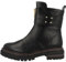 s.Oliver Damen Stiefeletten ohne Absatz aus Kunstleder mit Reißverschluss, Schwarz (Black), 41 EU