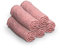 ULLENBOOM ® Mulltuch Baby 5er Set Rosa, Spucktücher Baby aus 100% OEKO-TEX Baumwolle, Made in EU, 65x65 cm - Musselin Tücher ideal als Mullwindeln und Moltontuch für Baby, Für Jungen und Mädchen