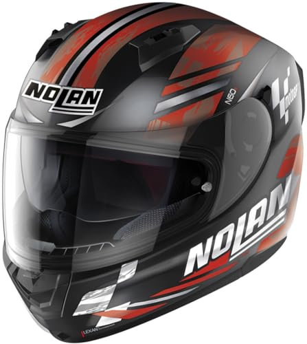 NOLAN N60-6 MotoGP 2023 Casco (Black Matt/Red/White,XL (62))