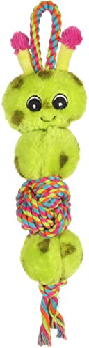 Flamingo HS MIEP RAUPE AUS PLÜSCH MIT Seil GRÜN 40CM