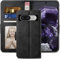 YATWIN for Google Pixel 8 Case, Flip Wallet Leather Case with Card Slot and Shockproof Function Kickstand Phone Cases Cover for Google Pixel 8 - Black