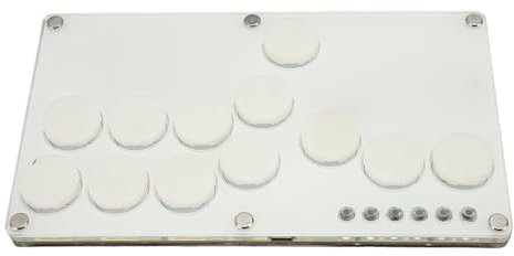 Fighting Stick Controller, USB C Hot Swap Stick Controller Box für PS3 für Switch für PC für Android, Mechanischer Switch Videospiel Controller Fighting Stick