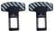 Generic Anschnaller Adapter Auto,1/2PC Gurtadapter Stecker VerläNgerung, Gurtschloss Autogurt Stecker Schnallen rückgängig Machen Alarm für Gürtel für LKW Pkw (03-A-2pc, One Size)