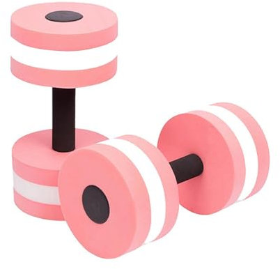 2 Mancuernas Acuáticas, Pesas de Agua para Piscina, Mancuernas de Espuma de Alta Densidad para Ejercicios Acuáticos/Aerobic Acuático/Deportes Acuáticos/Piscina Fitness, Equipo de Gimnasia Acuática