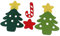 MOBUTOFU 3 Meter Weihnachtsdekoration Wimpelkette Mit Sternen Weihnachtsbaum Girlande Aus Vliesstoff Für Festliche Anlässe Party Deko Und Foto Requisiten