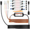 Yabdbg ACC Hardwire Kit for all Type-C & Mini USB Dash Cam, 12V-30V to 5V/3A Charger Power Cable, 8 Fuse Tap Cable,LED Indicator, 24H Parking Mode with Low Voltage Protection, 3.5m Long for D70/D80