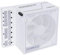 Lian Li Edge Gold 850 fuente de alimentación para PC blanco, 850 vatios ATX fuente de alimentación, PCIe 5.1, ATX 3.1 PSU | 80 Plus Gold, modular, kit de cable, 12VHPWR para NVIDIA RTX, ventilador