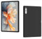 GIOPUEY Cover per Lenovo Yoga Tab Plus, Guscio posteriore in TPU morbido, Ultra-sottile, Anti-vibrazione e anti-scivolo - Nero
