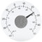 Transparent Outdoor Thermometer for Windows & Doors - Waterproof Adhesive Temperature Gauge with -40°C to 50°C Range