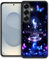 Compatibile con Samsung Galaxy S23 plus Custodia per cellulare rotonda nera antiscivolo - Farfalla dei sogni motivi