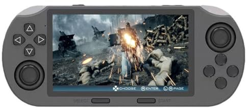 2025 New Upgrade 4.5 Inch IPS Screen Retro Handheld Game Console, Multifunction Video Game Console, Music and Video Playback, Portable Arcade Video Gaming Console Gift for Adults
