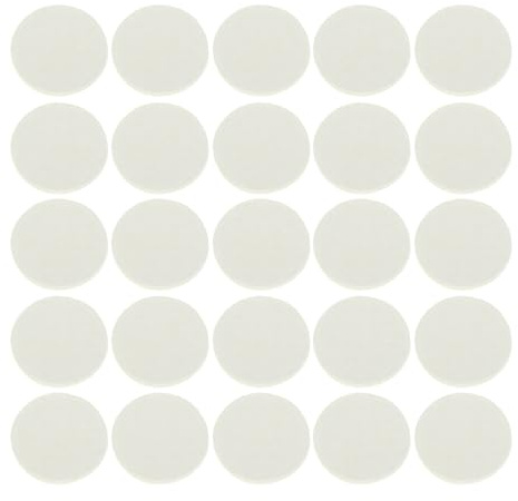 Aromatherapie Baumwoll Diffusorpad 120 Stück für Unterwegs Duft | Weiß, Rund und Angenehm zu Ersetzen, für Medaillon und Perlen bei Vielen Anlässen