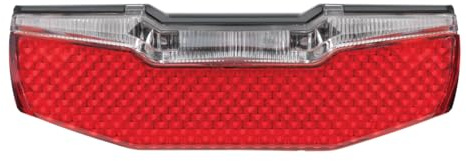 AXA Blueline ST – Dynamo Fahrradrücklicht mit Steady-Light-Funktion – Montageabstand 80 mm – StVZO zugelassen