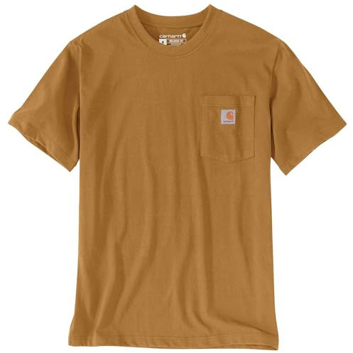 Carhartt Herren Dearborn Relaxed Pocket T-Shirt Work Utility T-Shirt (1er Pack)