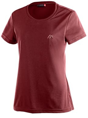 Maier Sports Waltraud, Damen T-Shirt, Funktionsshirt mit Rundhals | Für Wandern und Freizeit, Dryprotec Technologie für schnelles Trocknen, Atmungsaktiv, Perfekt für den Sommer
