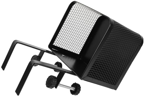 VILLCASE Office Desk Storage Basket under Desk Clamp-On Drawer Organizer for Cable and Remote Control Management