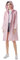 Freesmily Manteau de pluie long élégant pour femme avec veste de pluie imperméable à capuche, Rose, XXL