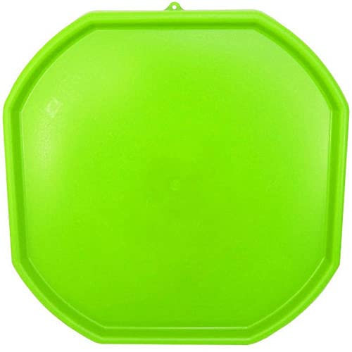Easy Shopping® COLOUR LARGE/SMALL PLASTIC MIXING TRAY SAND WATER PLAY_BUILDER EQUIMENT Toy Sand Pool Pit Water Game Garden Beach MADE IN UK (Lime Green, Large)