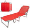 Aktive 62648 - Tumbona plegable jardín y playa | Reclinable 3 posiciones, 188x58x30 cm, peso máx 110 kg | Incluye tacos antivuelco y asa para fácil transporte | Tumbonas piscina
