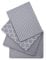 homeburg 4er Set Geschirrtücher grau, 100% Baumwolle, 50 x 70 cm, 230g/m², Made In EU, Oeko-TEX Standard 100, 4 hochwertige Geschirrhandtücher