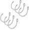 D.Bella Faux anneaux de nez, 20 g, bijoux de 8 mm, faux anneaux de nez pour lèvre, septum, Métal