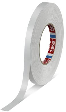 tesa band 4651 Premium leistungsstarkes Gewebeband versch. Breiten und Farben (50 m x 9 mm, weiß)