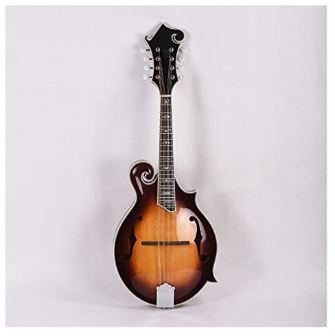 Mandolin Instrument Handmade F Style Mandolin Solid Spruce Top Cow Bone Nut Mandolin Instrument