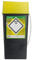 Sharpsafe Poubelle pour déchets cliniques 5ème génération Jaune/gris 0,6 l