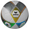 Erima Unisex-Erwachsene Hybrid Eco Fußball (7192317), Silber/Navy, 5