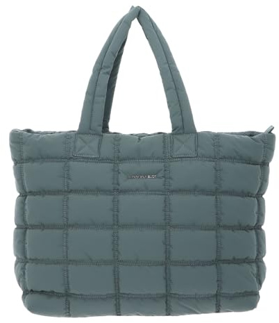 Mandarina Duck Schultertasche Pillow Dream Shopper Mineral Blue hellblau