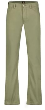 LEE Men's Daren Zip Fly Pants, MERCANTILE Green, 32/32