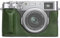 MUZIRI KINOKOO Fuji X100VI Tasche, Echtleder Halbschutzhülle kompatibel für Fujifilm X100VI Kamera – mit Öffnungsboden und Handgriff-Design – Grün