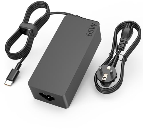 65W USB C Netzteil für Lenovo Ladekabel Laptop Ladegerät für LenovoThinkpad/Touch/Yoga/Chromebook, ThinkPad T14 Gen X13 Yoga T16 Slim 3 3i 5 5i Yoga 6 7i Pro 7 ThinkBook 16 Lenovo Laptop Ladekabel