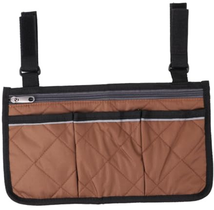 Gogogmee 1stk Rollstuhltasche Elektrorollstuhl Wandertasche Seitentasche Mit Mehreren Taschen Rollstuhl-Tragetasche Elektrischer Rollstuhl Motorisierter Rollstuhl Liegetasche Stuhltasche