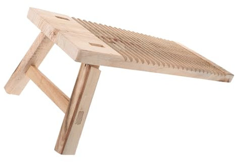 CAXUSD Tavola Lavapanni Legno Per Lavatoio Asse Da Lavare Mano Per Vestiti Asse Da Lavare in Legno Per Casa Per Bagno