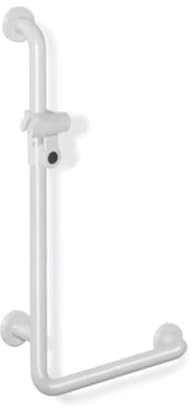DSTOCK60 - Barre de maintien coudée avec support de douche 1100 mm x 600 mm HEWI 80133216 99
