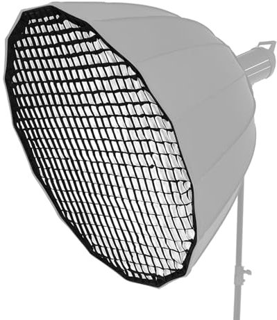 Rejilla de Panal para 16 Varillas de Fotografía Profunda Softbox Parabólica, Rejilla de Panal Portátil, Flash Speedlight Paraguas Foto Softbox Reflector, Accesorio de Fotografía