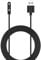 Cable de Carga Magnético USB 100cm Negro Compatible con Smartwatch Agptek LW11, K10/K11, Ticwatch CXB01/GTX Fitness, Yamay SW022, Xiaomi Mi Imilab KW66, Haylou Solar LS05/RT LS05S