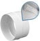 kör4u Lüftungsrohrverbinder Ø 150 mm weiß - Robuster PVC-Verbinder für Lüftungssysteme