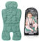 Baby-Kühlkissen für Kinderwagen Universelles Sommer Babyschale Kinderwagen-Kühlmatte Kinderwagen-Sitzeinlage Für Buggy Und Autositze (Birne)